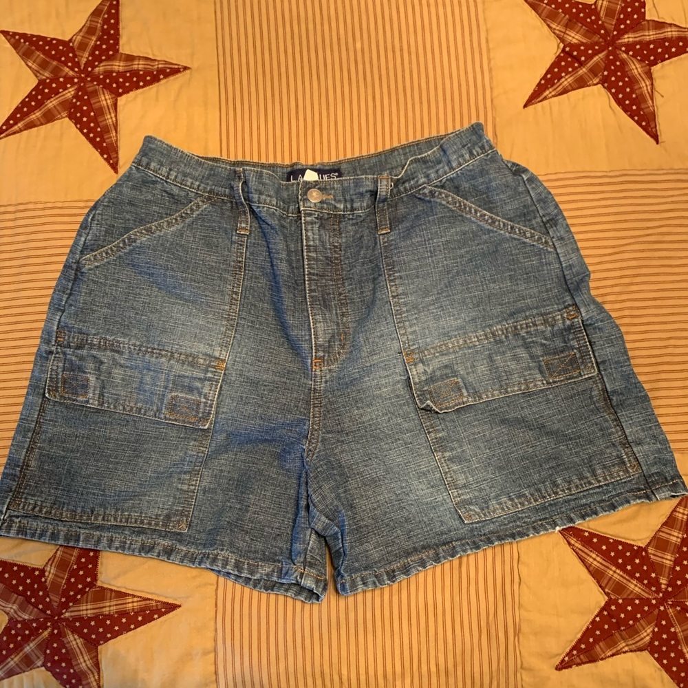 LA Blues Jean shorts. Cargo type. Worn once.